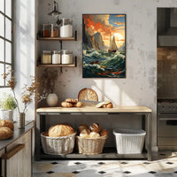 Voyage At Sea Poster PosterGoat