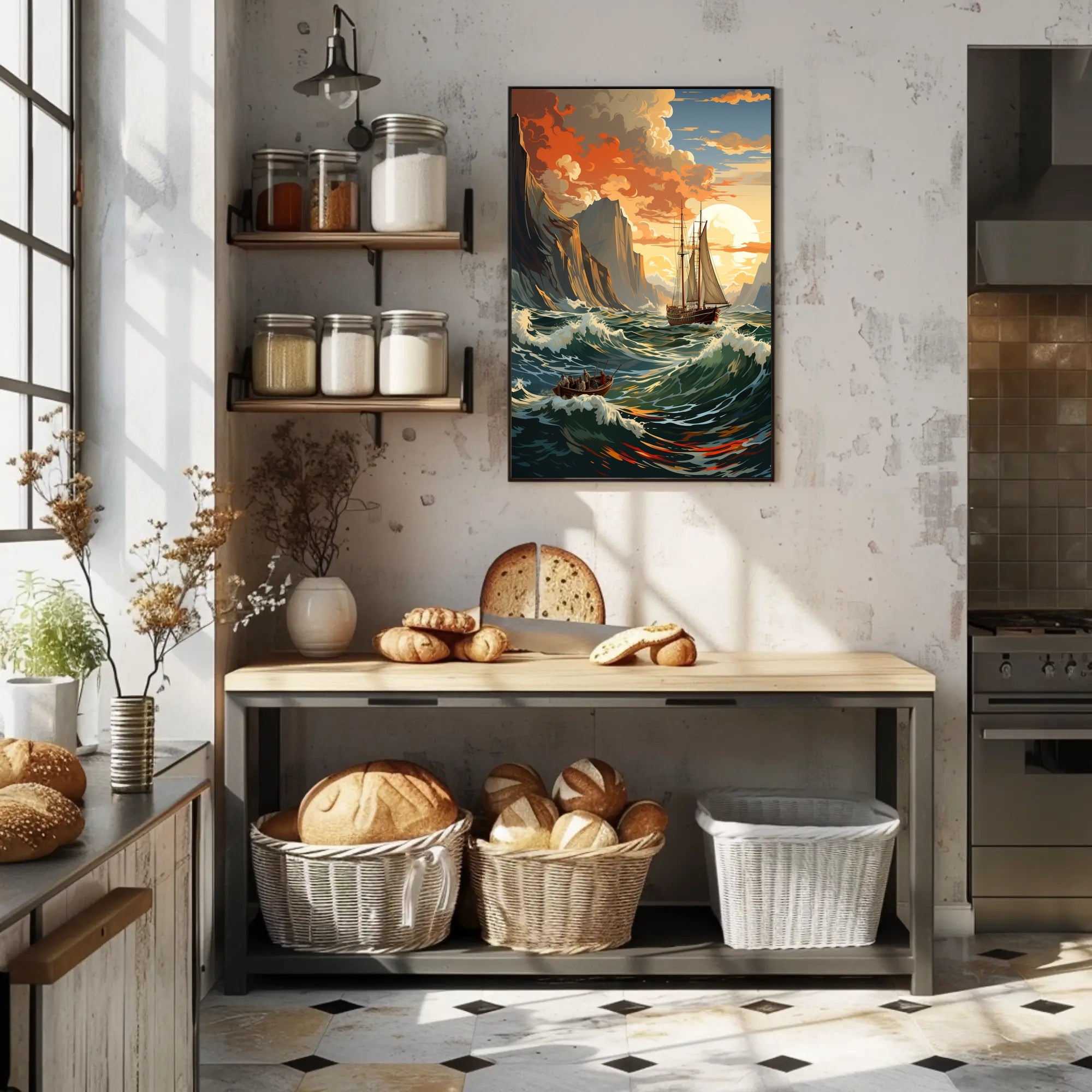 Voyage At Sea Poster PosterGoat