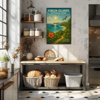 Virgin Islands National Park Adventure Poster
