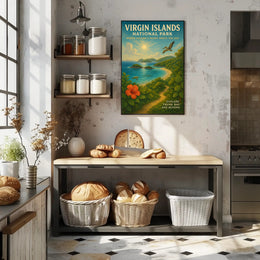 Virgin Islands National Park Adventure Poster