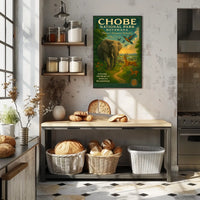 Explore the Heart of Africas Wilderness Poster