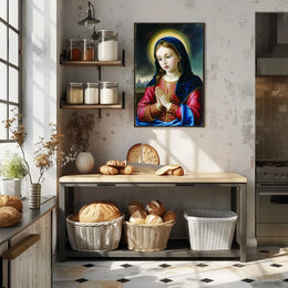 The Praying Saint Poster