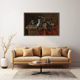 Still Life with Game Animals Artistic Poster