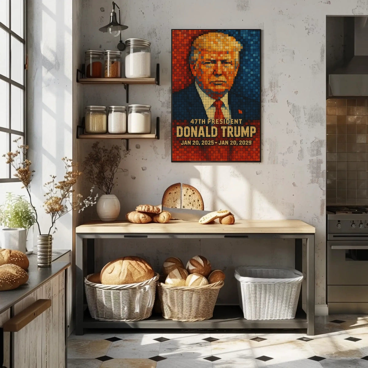 Donald Trump 47th President Poster