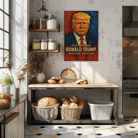 Donald Trump 47th President Poster