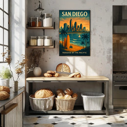 San Diego Paradise By The Pacific Poster