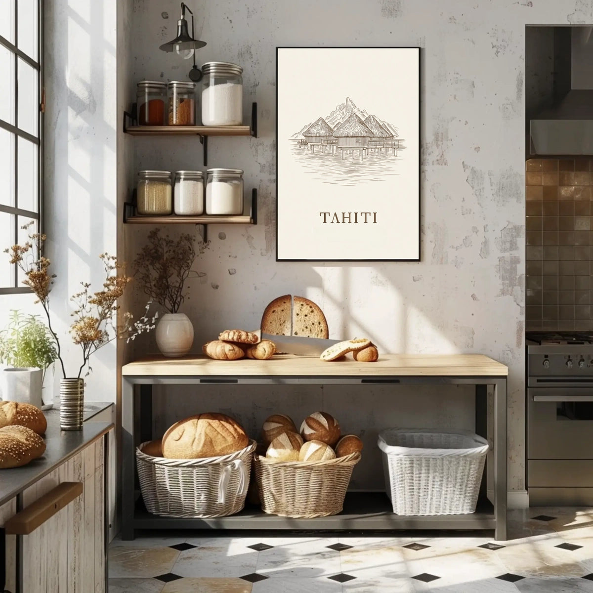 Tahiti Paradise Poster