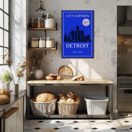 Detroit City Edition Poster