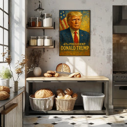 Donald Trump 47Th President Poster