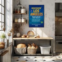 Discover Los Angeles Wall Art Print PosterGoat