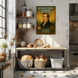 Meriwether Lewis Explorer of the American Frontier Poster