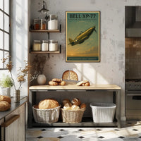 Bell XP-77 Lightweight Fighter Poster