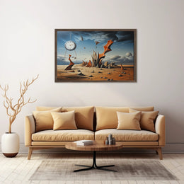 Timeless Desert Dreamscape: Abstract or Artistic Poster
