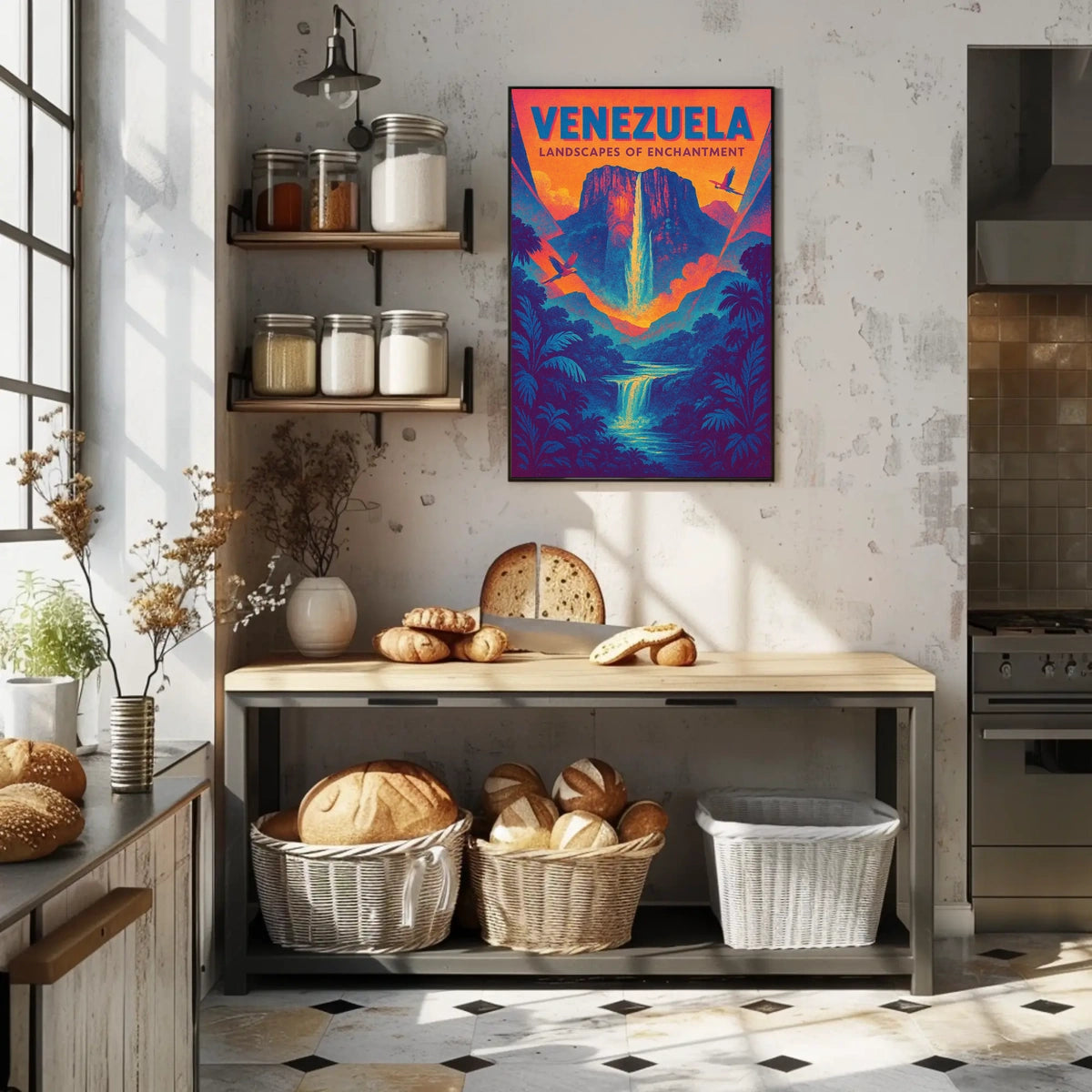 Venezuela Landscapes Of Enchantment Poster