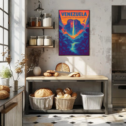Venezuela Landscapes Of Enchantment Poster