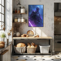 Mystic Skeleton Warrior in Fantasy or Mythology Poster PosterGoat