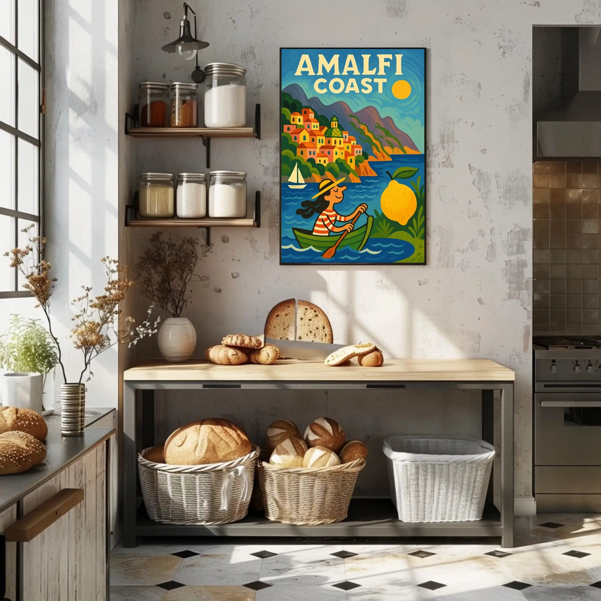 Amalfi Coast Adventure Poster