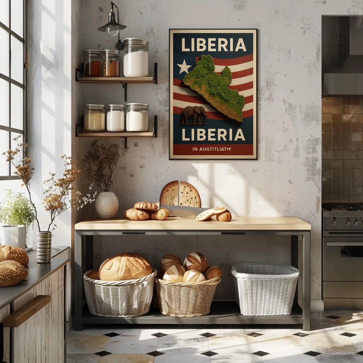 Liberia A Visual Tribute Poster