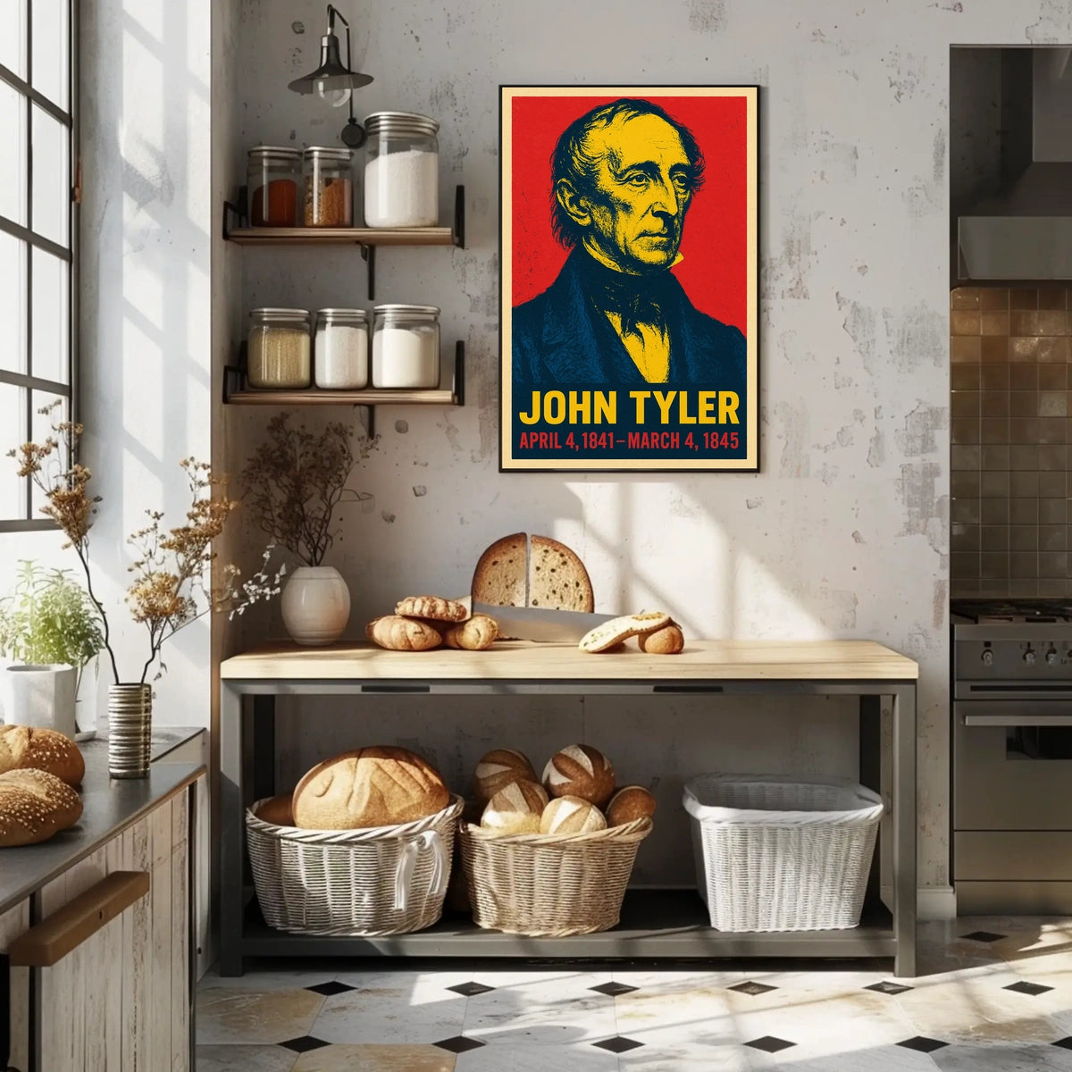 John Tyler Poster