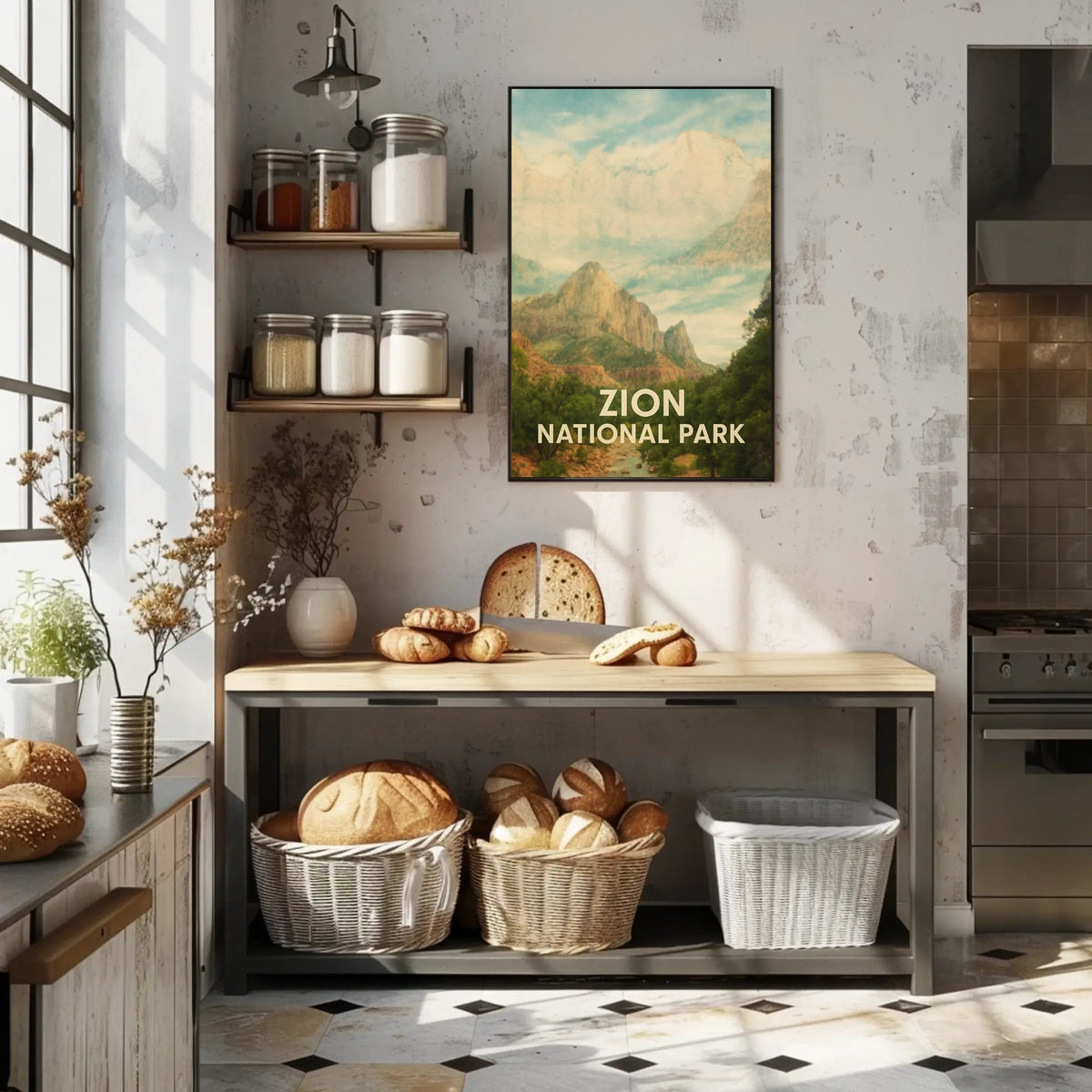 Zion National Park Poster