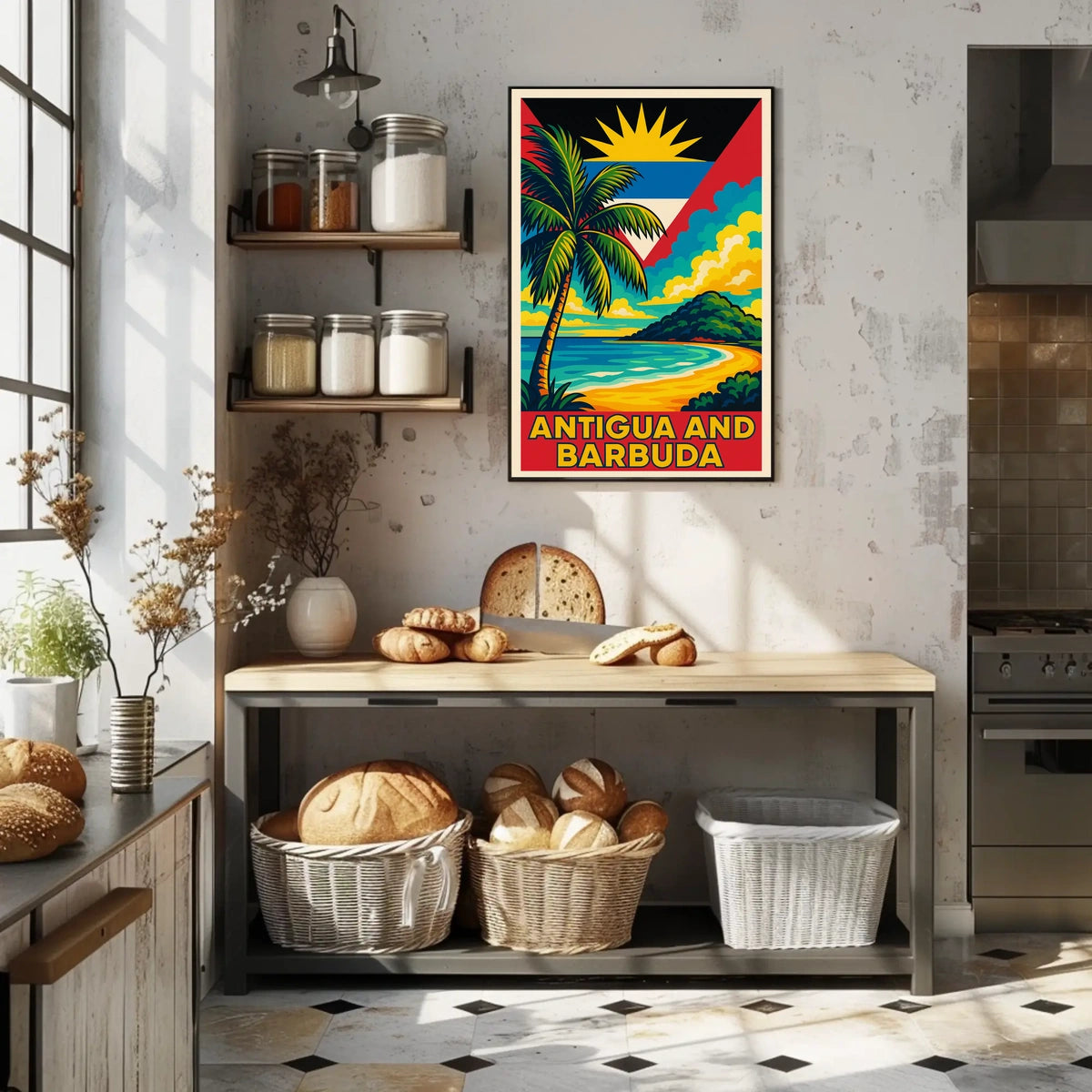 Antigua And Barbuda Paradise Poster