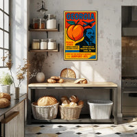 Georgia Peach State Travel Poster