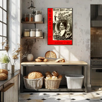 Harry Houdini Vintage Magic Show Cultural Poster