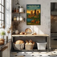 Louisville, Kentucky The Gateway to the South Poster
