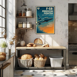 F-5B Freedom Fighter Poster