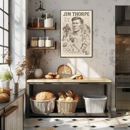 Jim Thorpe Legendary Sports Icon Jim Thorpe Poster