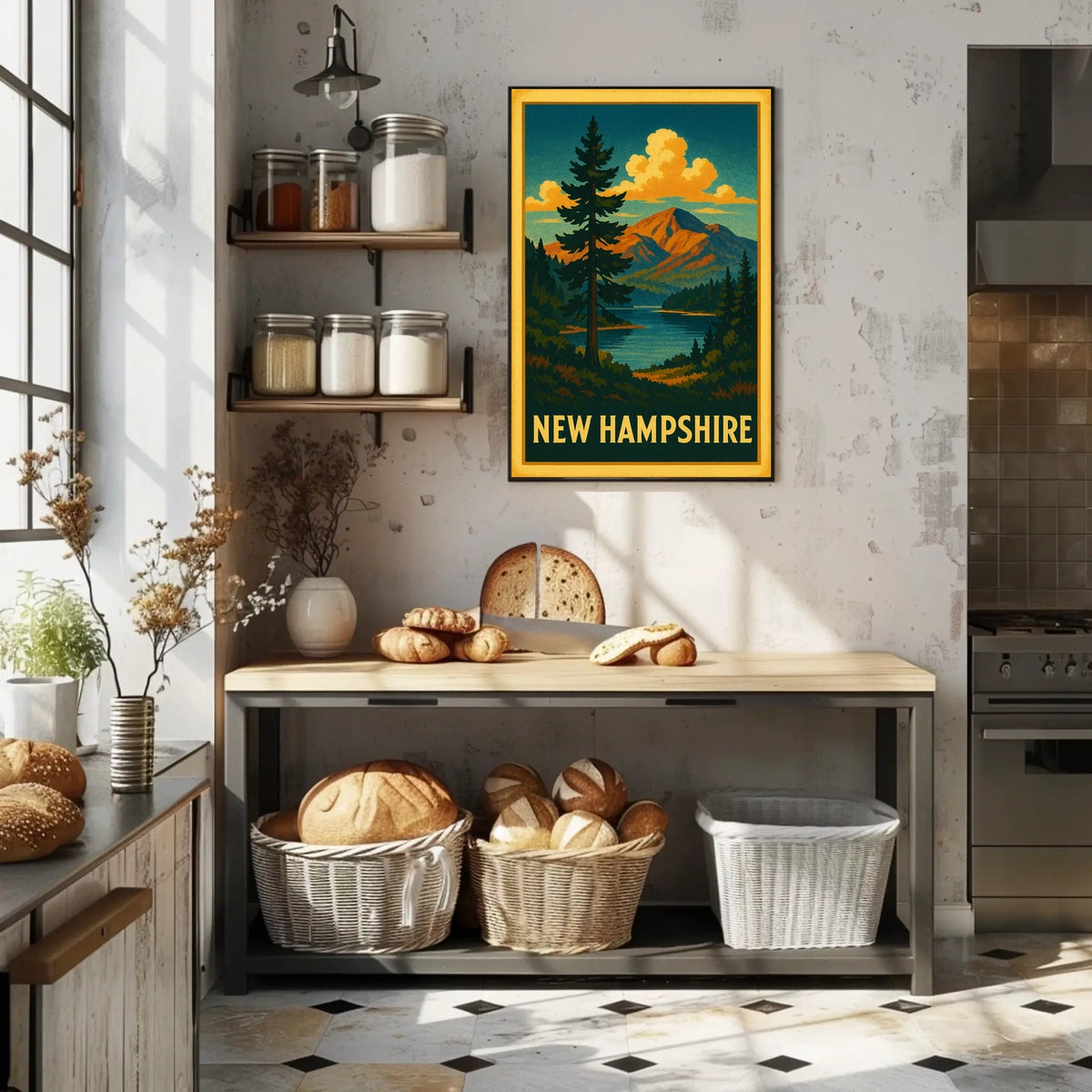 Scenic New Hampshire Poster