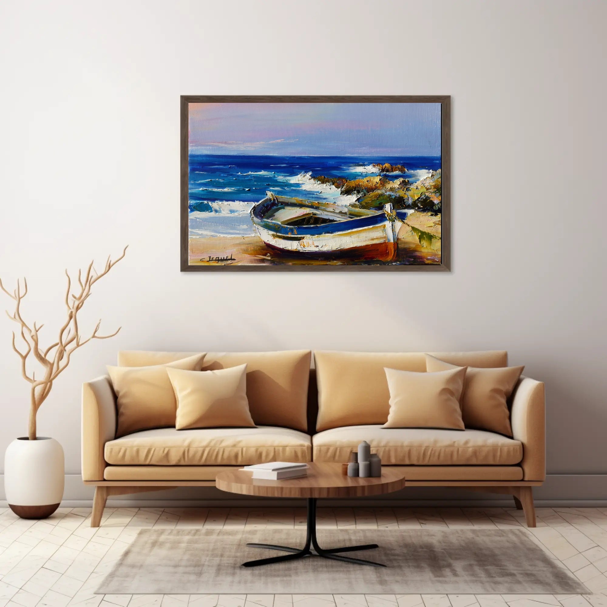 Coastal Serenity Poster