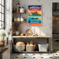Honolulu Adventure Poster PosterGoat