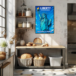 Liberty Unleashed Poster PosterGoat