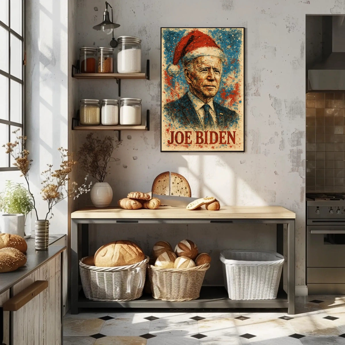 Joe Biden 46th President of the United States Christmas SeriesPoster