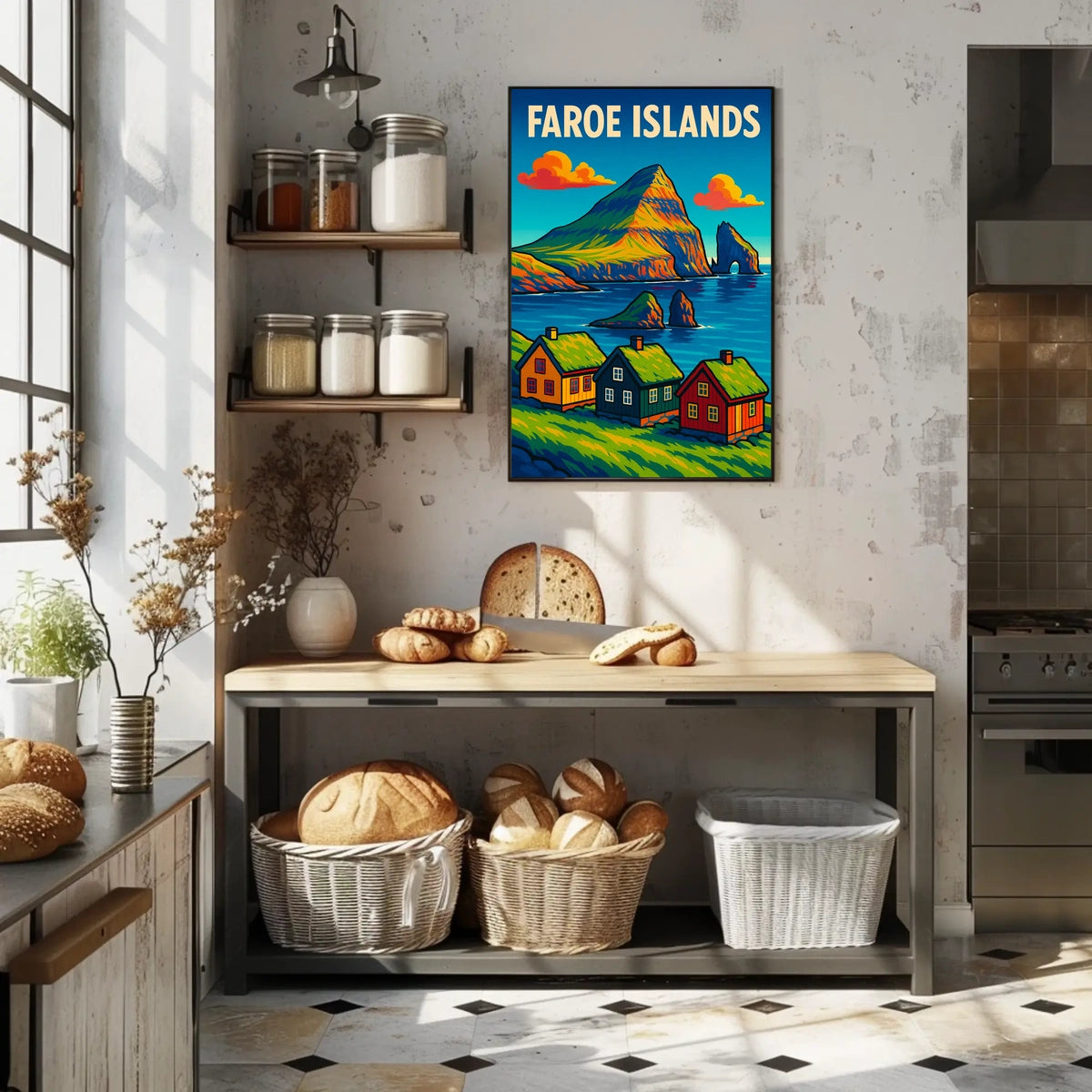 Faroe Islands Scenic Poster