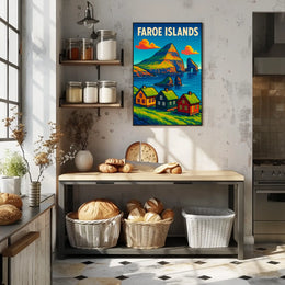 Faroe Islands Scenic Poster