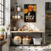 James K. Polk 11th President Poster