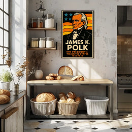 James K. Polk 11th President Poster