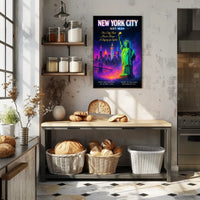 New York City A Legacy of Lights Poster PosterGoat