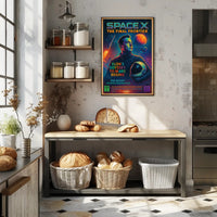 SpaceX – The Final Frontier Poster PosterGoat