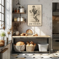 Jim Thorpe Athletic Legend Poster