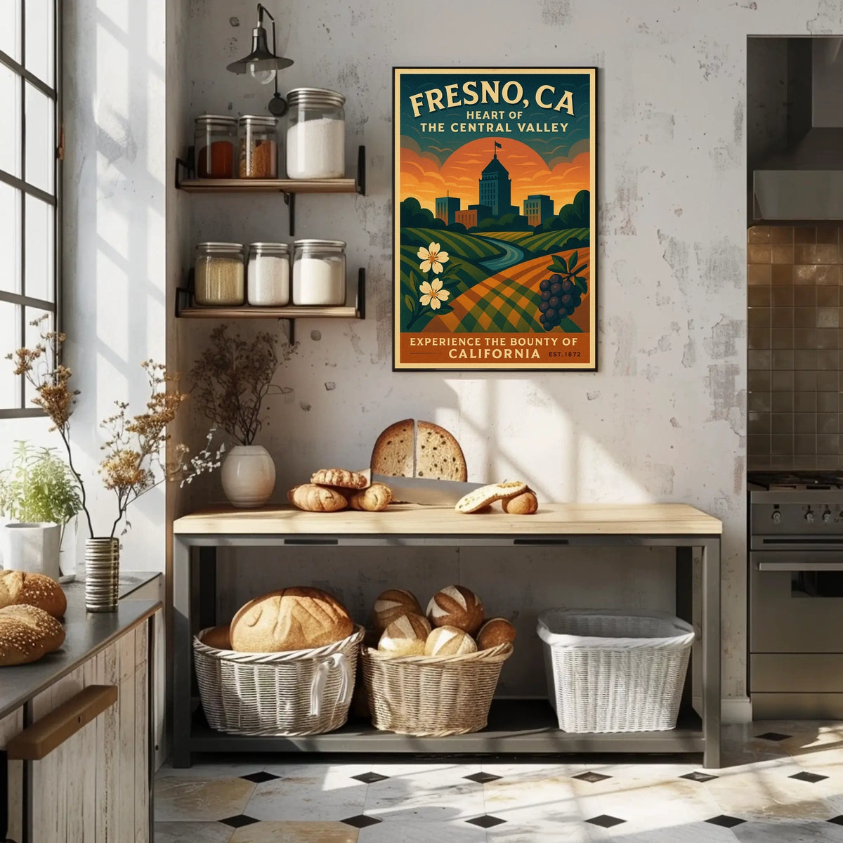 Heart of the Central Valley Poster