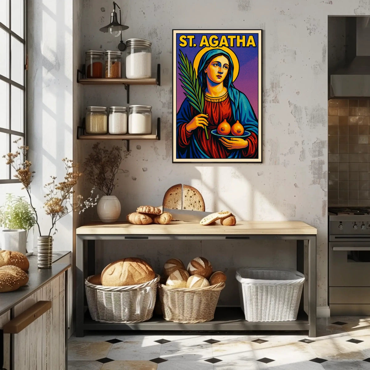 St. Agatha Poster