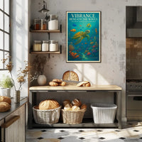 Vibrance Beneath the Waves Poster