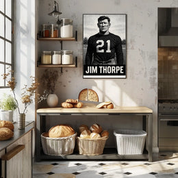 Jim Thorpe Legendary Athlete Poster