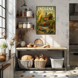 Indiana Heritage Poster