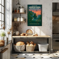 Discover American Samoa National Park Adventure Poster