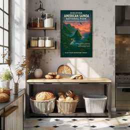 Discover American Samoa National Park Adventure Poster