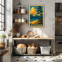 Michigan Scenic Landscape Poster